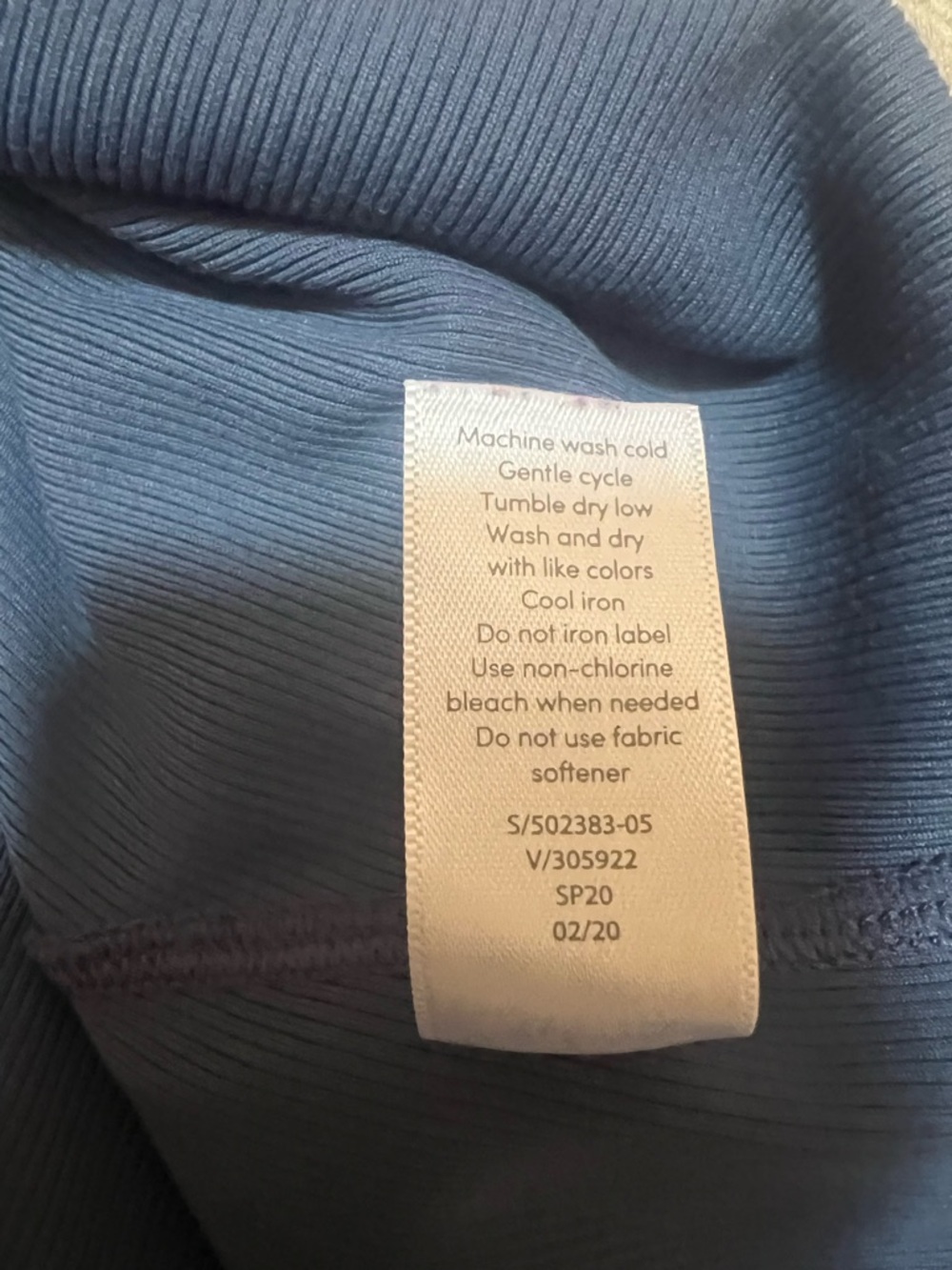 Athleta Salutation Ribbed Racerback Crop Tank - Picture 6 of 8